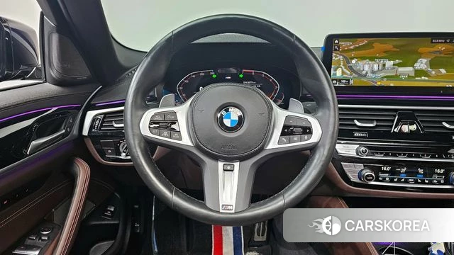 BMW 5 Series (G30) 2022 Черный из Кореи, фото 4