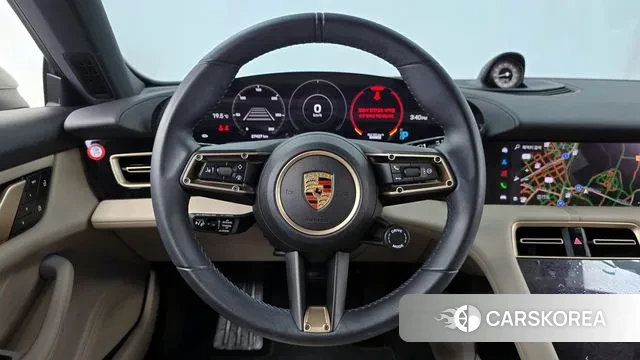 Porsche Taycan 2023 Серый из Кореи, фото 4