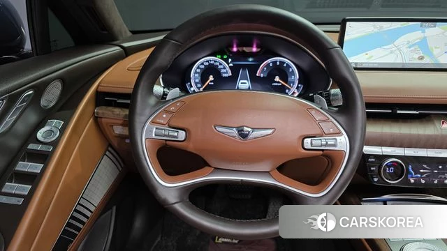 Genesis G80 (RG3) 2021 Синий нефрит из Кореи, фото 4