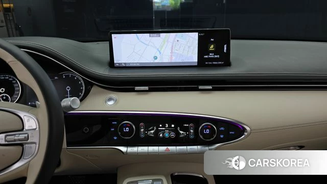 Genesis GV70 2022 Синий из Кореи, фото 4