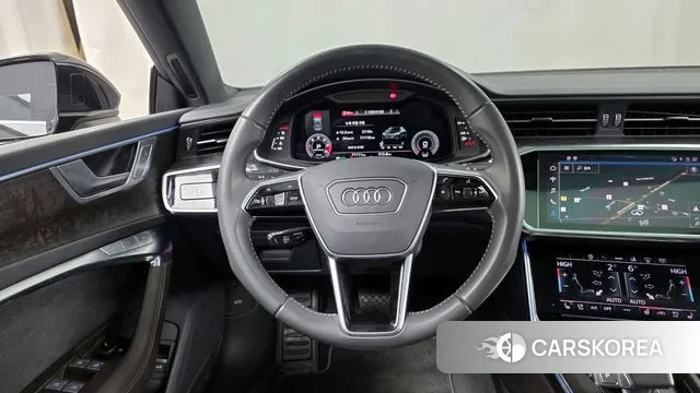 Audi A7 (4K) 2021 Черный из Кореи, фото 4