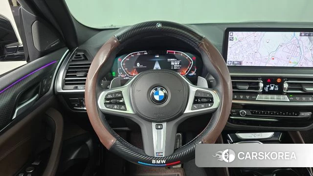 BMW X4 (G02) 2022 Черный из Кореи, фото 4