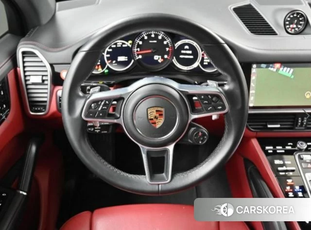 Porsche Cayenne (PO536) 2021 Черный из Кореи, фото 4