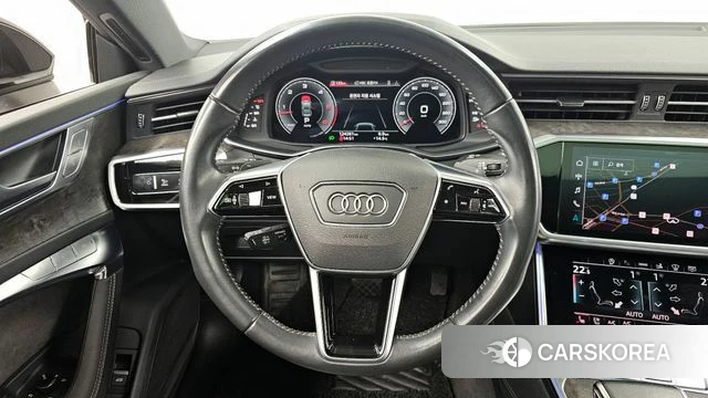 Audi A7 (4K) 2021 Черный из Кореи, фото 4