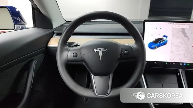 Tesla Model 3 2020 Синий из Кореи, фото 4