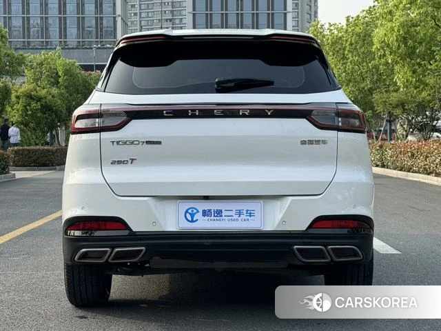 Chery Tiggo 7 PLUS 2023 Белый из Китая, фото 4