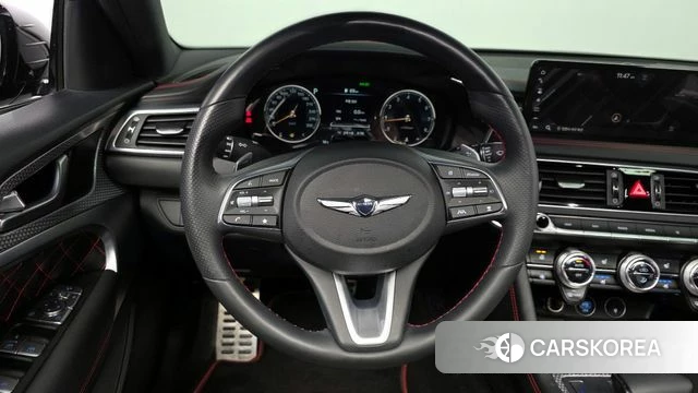 Genesis The New G70 2023 Черный из Кореи, фото 4