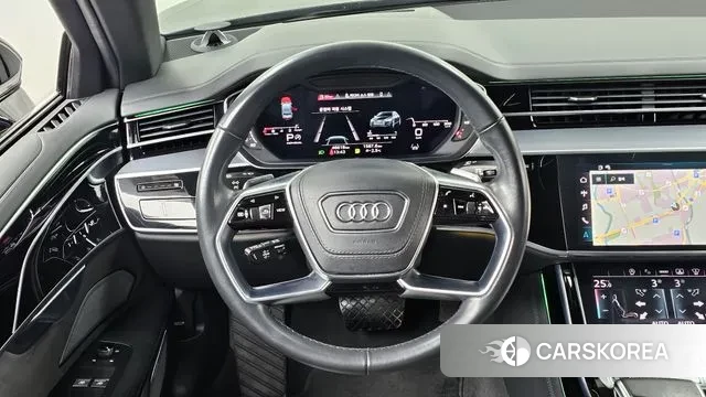 Audi A8 (D5) 2021 Черный из Кореи, фото 4