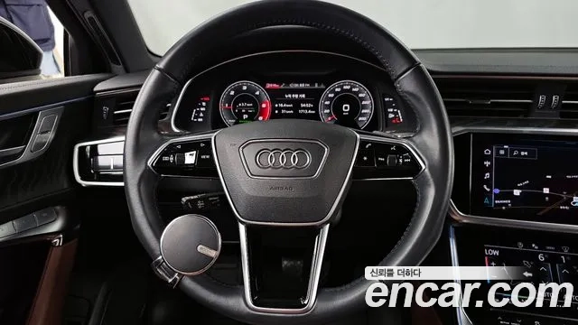 Audi A6 (C8) 2021 Черный из Кореи, фото 4