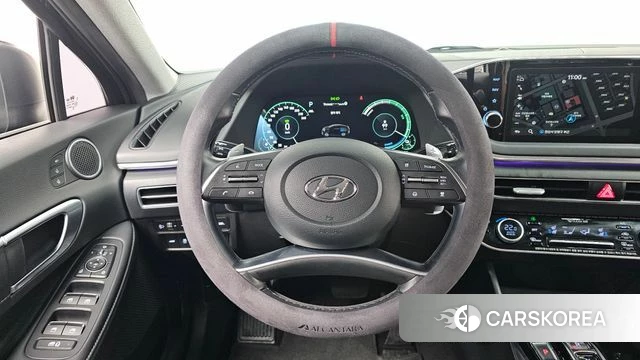 Hyundai Sonata Hybrid (DN8) 2020 Черный из Кореи, фото 4