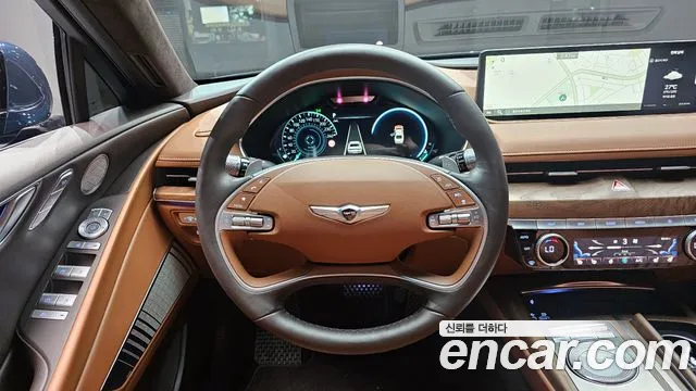 Genesis G80 (RG3) 2021 Синий из Кореи, фото 4