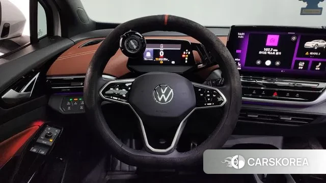 Volkswagen ID.4 2022 Белый из Кореи, фото 4