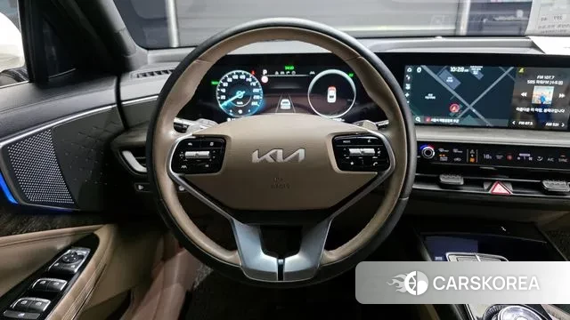 Kia K8 Hybrid 2021 Белый из Кореи, фото 4