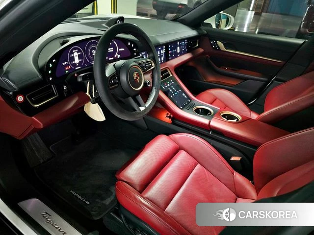 Porsche Taycan 2021 Белый из Кореи, фото 4