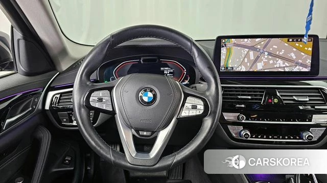 BMW 5 Series (G30) 2020 Черный из Кореи, фото 4
