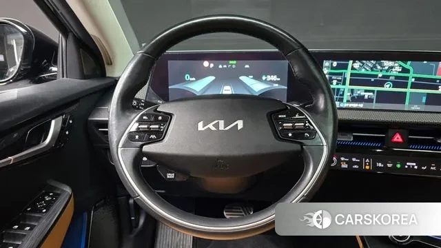 Kia EV6 2021 Синий из Кореи, фото 4