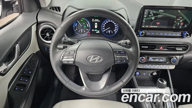 Hyundai The New Kona Hybrid 2022 Белый из Кореи, фото 4