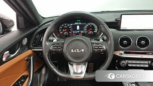 Kia Stinger Meister 2023 Темно-зеленый из Кореи, фото 4