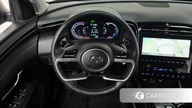 Hyundai Tucson Hybrid (NX4) 2023 Серебряный из Кореи, фото 4