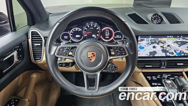 Porsche Cayenne (PO536) 2020 Черный из Кореи, фото 4