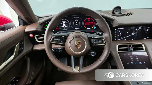 Porsche Taycan 2021 Красный из Кореи, фото 4
