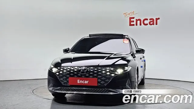 Hyundai The New Grandeur IG Hybrid 2020 Серый из Кореи, фото 4