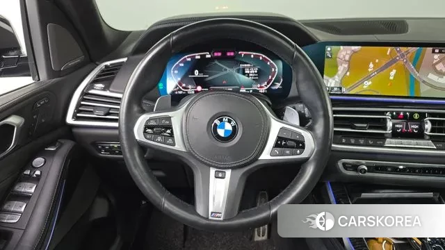 BMW X7 (G07) 2021 Черный из Кореи, фото 4