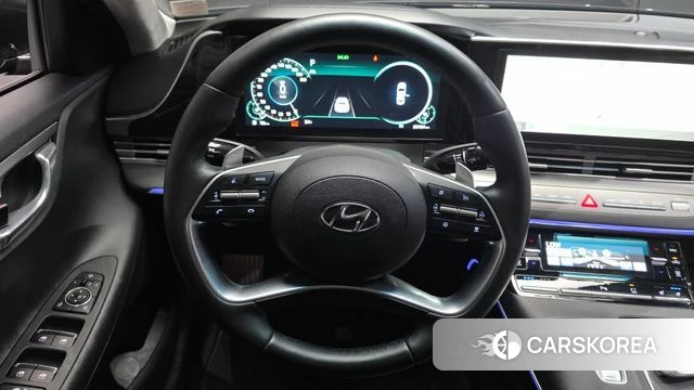 Hyundai The New Grandeur IG Hybrid 2022 Черный из Кореи, фото 4