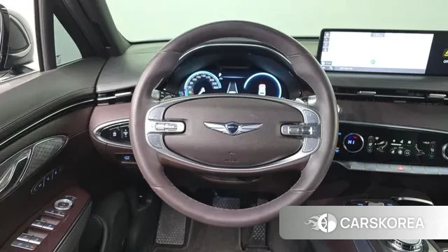 Genesis GV70 2021 Темно-зеленый из Кореи, фото 4