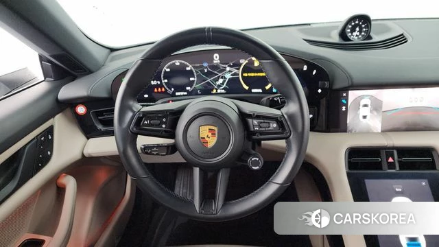 Porsche Taycan 2022 Белый из Кореи, фото 4