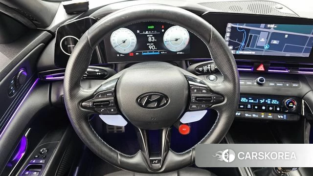 Hyundai Avante (CN7) 2021 Черный из Кореи, фото 4