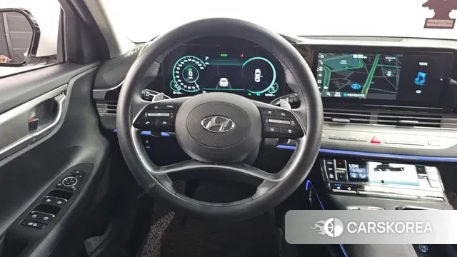 Hyundai The New Grandeur IG Hybrid 2020 Белый из Кореи, фото 4