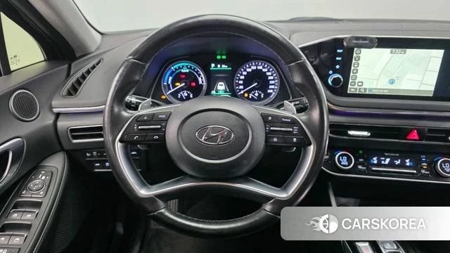 Hyundai Sonata Hybrid (DN8) 2022 Черный из Кореи, фото 4