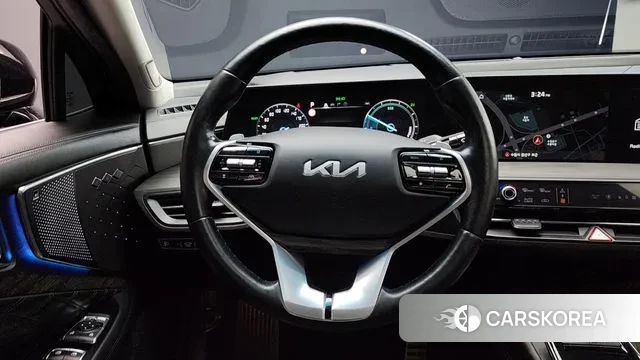 Kia K8 Hybrid 2021 Черный из Кореи, фото 4