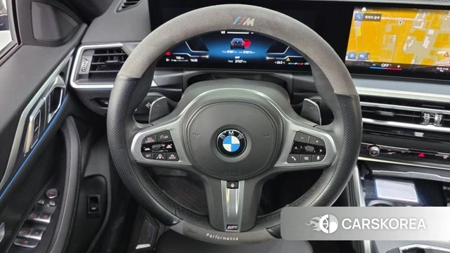 BMW 4 Series (G22) 2023 Черный из Кореи, фото 4