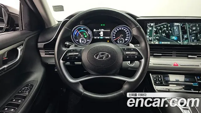Hyundai The New Grandeur IG Hybrid 2021 Черный из Кореи, фото 4