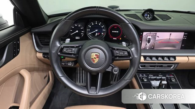 Porsche 911(992) 2021 Серебристо-серый из Кореи, фото 4