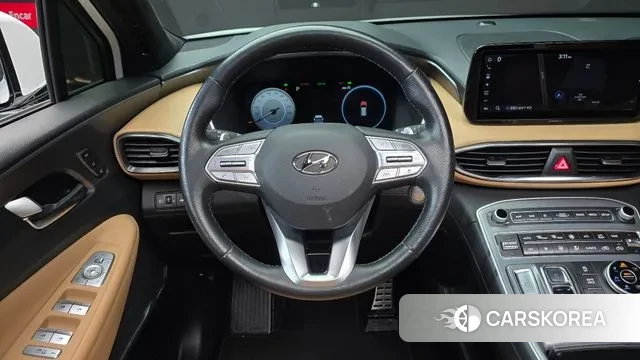 Hyundai The New Santa Fe 2022 Белый из Кореи, фото 4