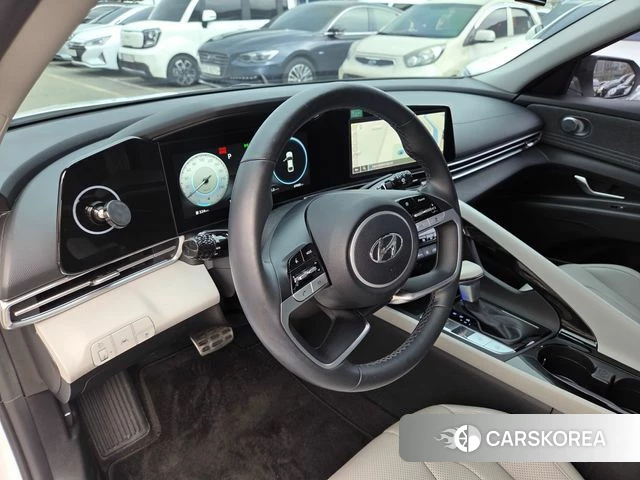 Hyundai Avante (CN7) 2021 Белый из Кореи, фото 4