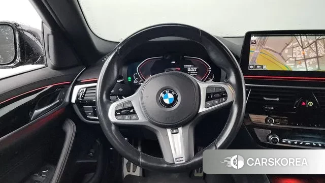 BMW 5 Series (G30) 2021 Синий из Кореи, фото 4