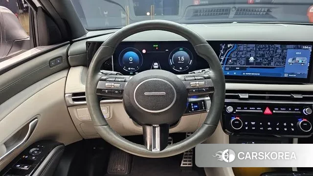 Hyundai The New Tucson Hybrid (NX4) 2024 Белый из Кореи, фото 4