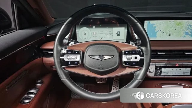 Genesis G90 (RS4) 2022 Черный из Кореи, фото 4