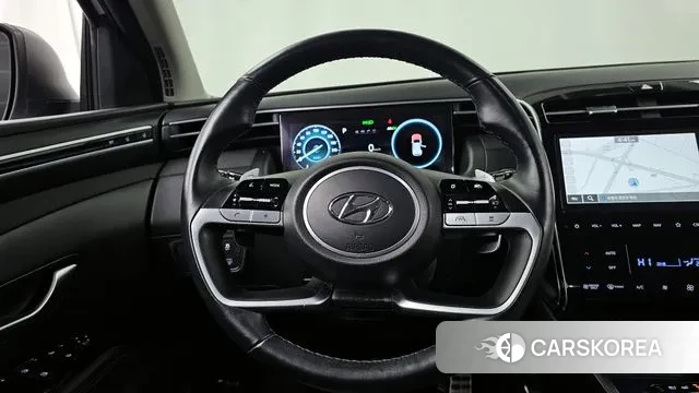 Hyundai Tucson Hybrid (NX4) 2022 Белый из Кореи, фото 4