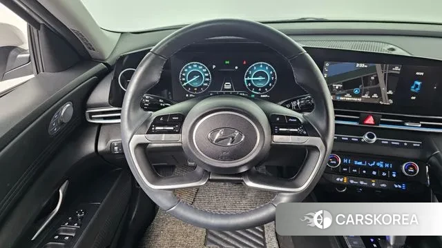 Hyundai Avante (CN7) 2022 Серебристо-серый из Кореи, фото 4