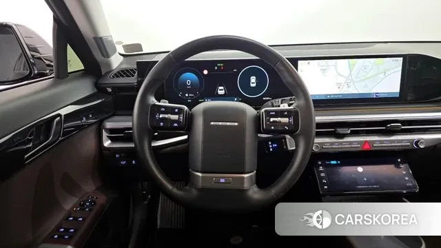 Hyundai Grandeur Hybrid (GN7) 2023 Черный из Кореи, фото 4