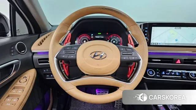Hyundai Sonata (DN8) 2019 Белый из Кореи, фото 4