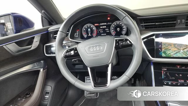 Audi A7 (4K) 2020 Синий из Кореи, фото 4