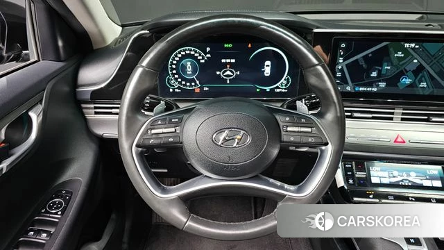Hyundai The New Grandeur IG Hybrid 2022 Черный из Кореи, фото 4