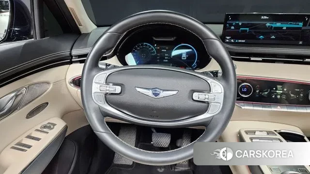 Genesis GV70 2021 Синий из Кореи, фото 4
