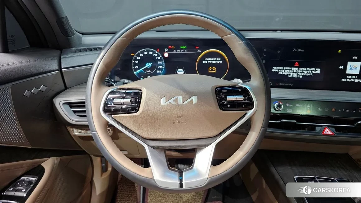 Kia K8 Hybrid 2023 Белый из Кореи, фото 4